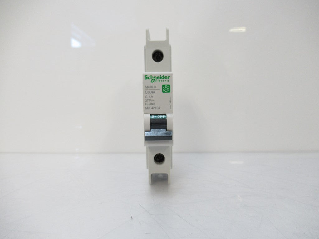 Schneider Electric M9F42104 Multi 9 Circuit Breaker 1-Pole, 4 Amps, C Curve