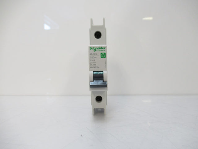 Schneider Electric M9F42104 Multi 9 Circuit Breaker 1-Pole, 4 Amps, C Curve