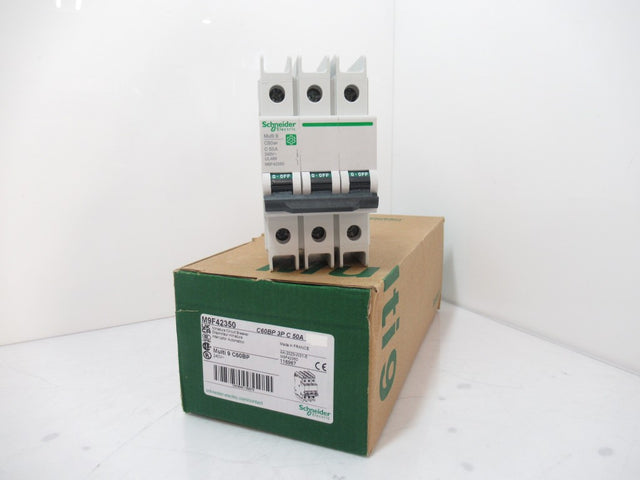 Schneider Electric M9F42350 Multi 9  Miniature Circuit-Breaker 50A, 3 Poles