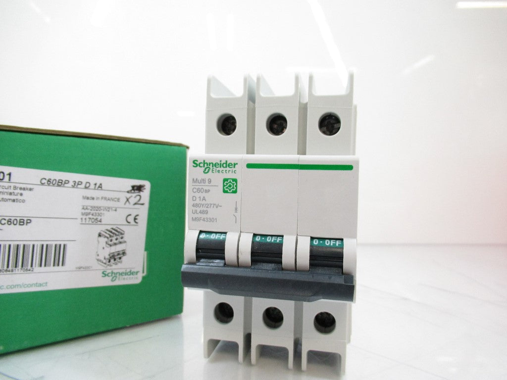 Schneider Electric Square D M9F43301 3-Pole Miniature Circuit Breaker