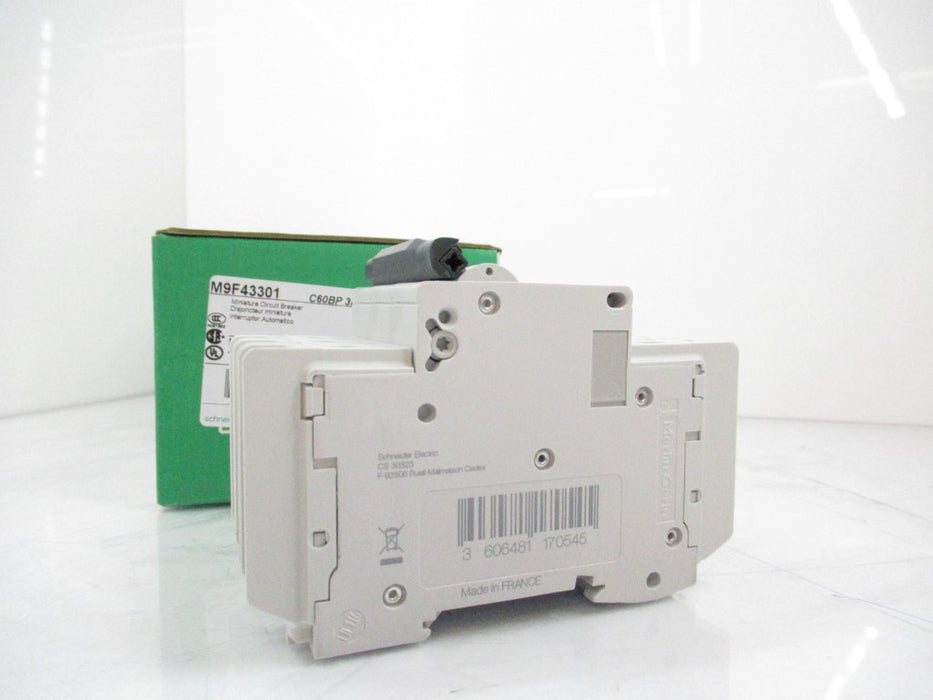 Schneider Electric Square D M9F43301 3-Pole Miniature Circuit Breaker