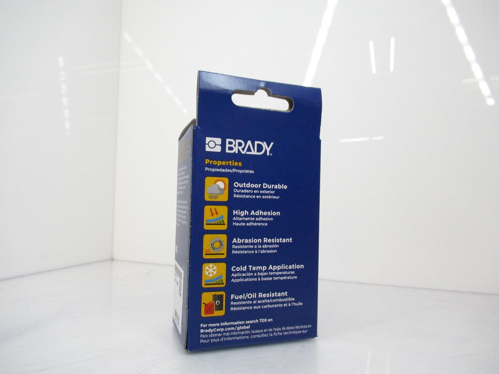 Brady M21-500-595-WT Label Cartridge For BMP21 1/2 in