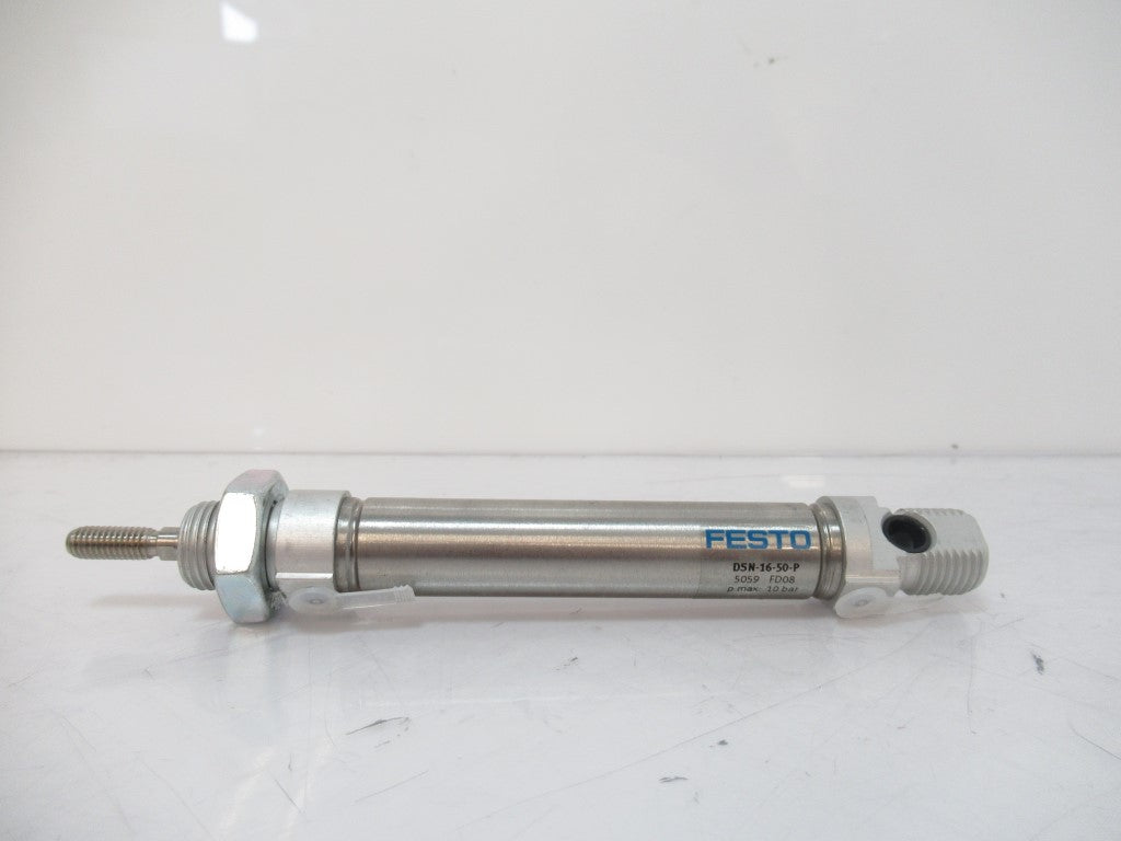 Festo DSN-16-50-P 5059 ISO Cylinder, Stroke 50mm, Dia. 16mm