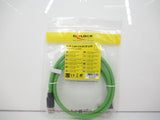 Delock 80892 Rj45 Network Cable Cat.6A Plug To Plug Upwards Angled Sf/Utp