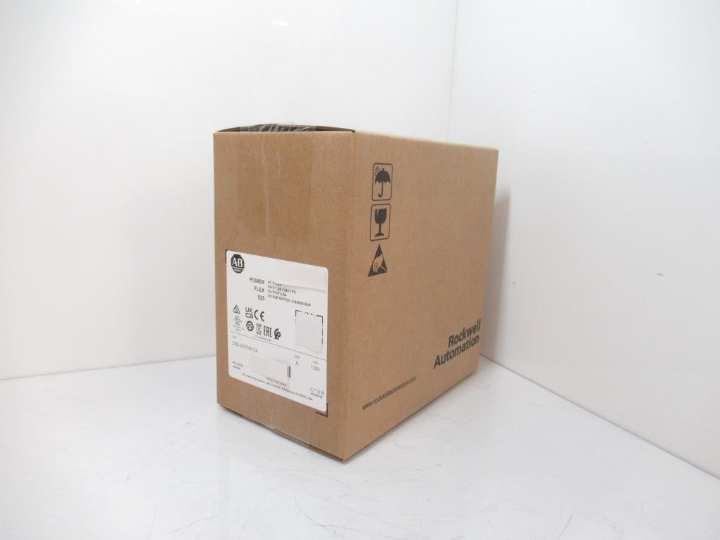 Allen Bradley 25B-V2P5N104 PowerFlex 525 AC Drive 120V AC 1 Phase 0.5 HP Ser A