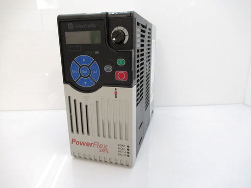 Allen Bradley 25B-A4P8N104 PowerFlex 525 AC Drive 240VAC 4.8A 1HP, Ser A Surplus