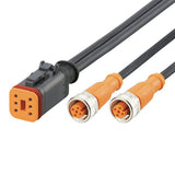 IFM E12684 Prewired Jumper With Contact Housing