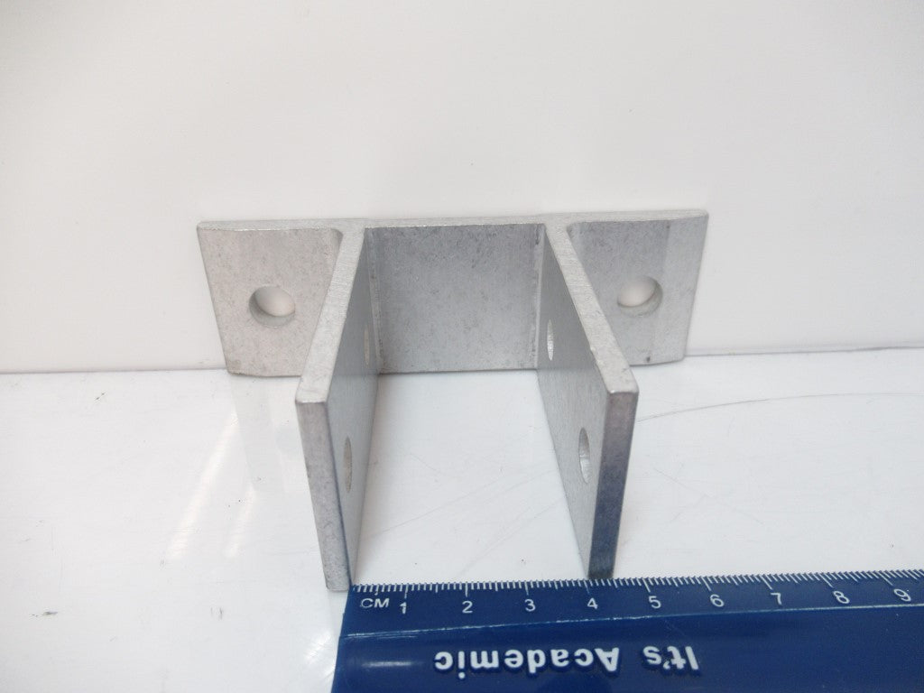 MK 67.02.0004 Aluminum Floor Mounting Bracket 1, Series 40, 40 x 40 mm