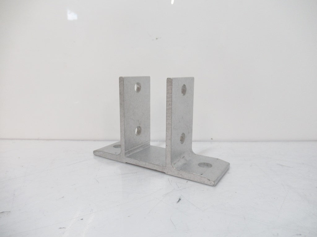 MK 67.02.0004 Aluminum Floor Mounting Bracket 1, Series 40, 40 x 40 mm