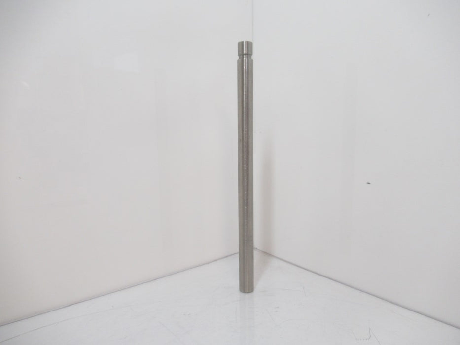 Stainless Steel 303 Rods, 0.5 in Dia, 8 in Length, C/W Groove