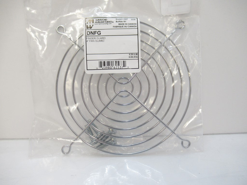 Hammond Manufacturing DNFG Finger Guard 4 in. Fan Guard