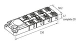 Murrelektronik 8000-88580-0000000 Exact12, 8XM12, 5 Pole