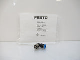 Festo QSML-M5-4 153333 Push-In L-Fitting, Sold By Unit