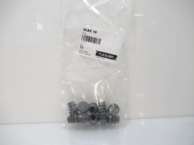 FlexLink XLRZ18 End Plug Group GR Class A, Sold Per Pack Of 10