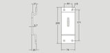 Flexlink XMCS88B CS Beam Support Bracket