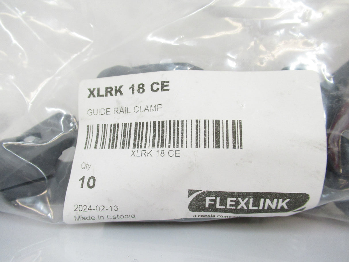 Flexlink XLRK18CE Guide Rail Clamp, Lot Of 10