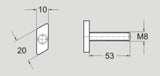 Flexlink XLAT53 T-Bolt M8, Sold By Unit