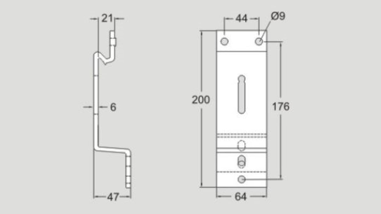 Flexlink XHCS64B Beam Support Bracket