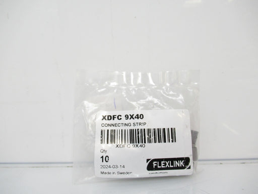 Flexlink XDFC 9X40 Connecting Strip Straight, Lot Of 10