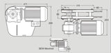 Flexlink XBEB0A85HNLP X85 End Drive Unit 0-Unit Left