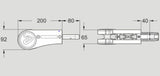 Flexlink XLEJ A65 S Idler End Unit Compact