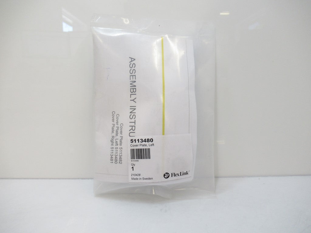 5113480 FlexLink Cover Plate, Left New In Bag