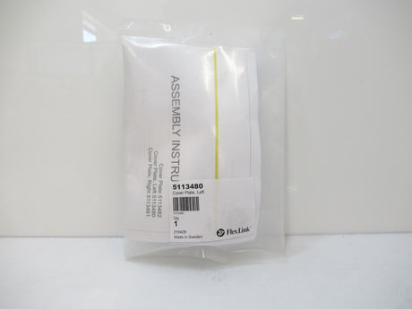 5113480 FlexLink Cover Plate, Left New In Bag