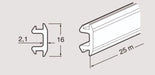 Flexlink XCAC25P Cover Strip For T Slot, Sold In Length Of 25 Meters