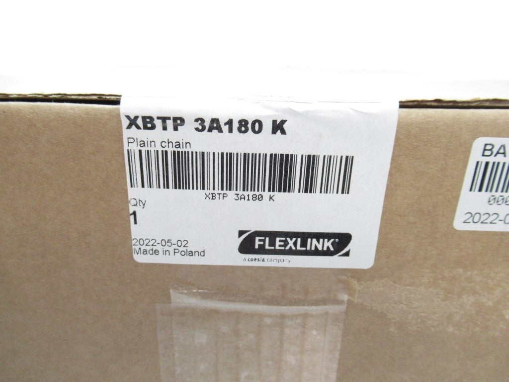 FlexLink XBTP3A180K Plain Chain Small Gap X180