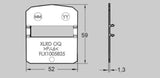 FlexLink XLRDOQ Adapter Plate For T-Slots XS, XL, XM, XH