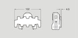 Flexlink XKTP 5 Pom B Chain, 5 Meters