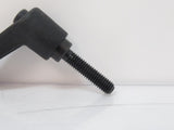 Plastic Adjustable-Position Handle With M6 X 1mm Threaded, Black