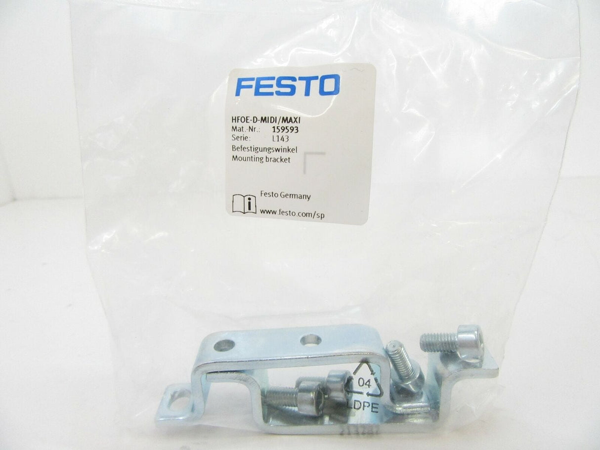 HFOE-D-MIDI/MAXI HFOEDMIDIMAXI 159593 Festo Mounting Bracket Ser. D Service Unit