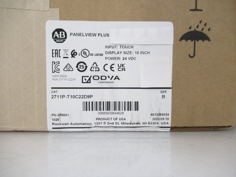 Allen Bradley 2711P-T10C22D9P Surplus Panelview Plus 7 Touch