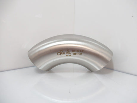 CFF Elbow 90-Degree SFN267 Short Weld Ends Size 2.0 Inches 316L Stainless Steel