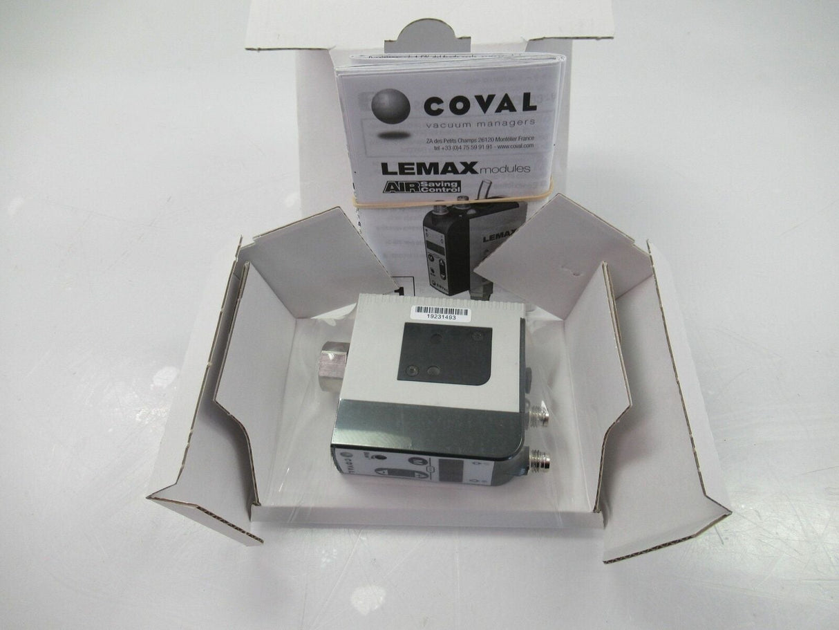 Coval LEMAX90X14S Mini-Vacuum Pump With ASC 1.4 mm Nozzle ID M8 4-Pin