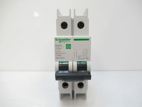 Schneider Electric M9F24203 Multi 9 Circuit-Breaker 3 A 2-Pole Curve C