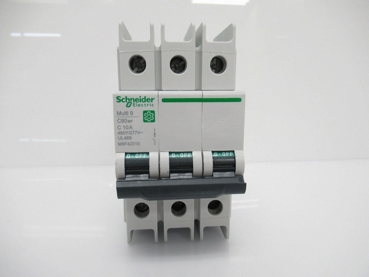 Schneider Electric M9F42310 Circuit-Breaker Multi 9, C60BP, 10A, 3-Pole