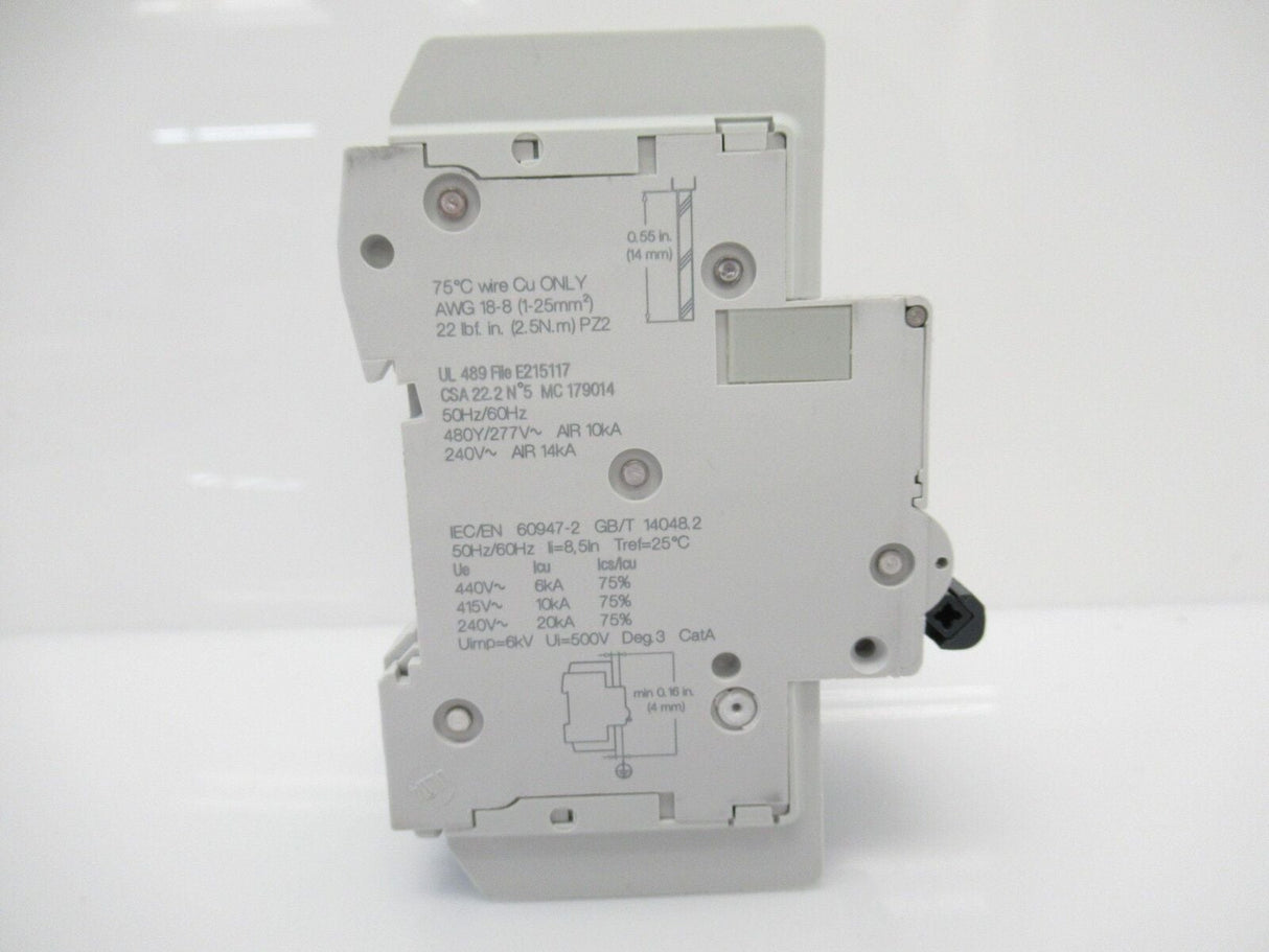 Schneider Electric M9F42320 Multi 9 Miniature Circuit-Breaker 20A, 3 Pole