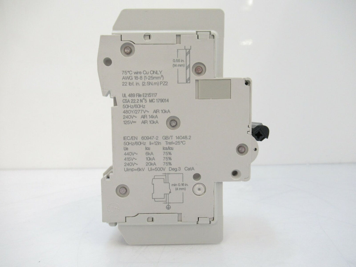 M9F43208 Schneider Electric Circuit Breaker Miniature Multi 9, Sold By Unit