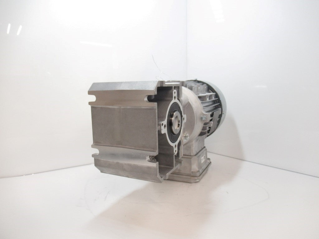 Nord SK02040.1AXZH-80S/4CUS Motor SK80S4CUS, 0.75 Hp, 3 Phases, Ratio: 13.43 :1