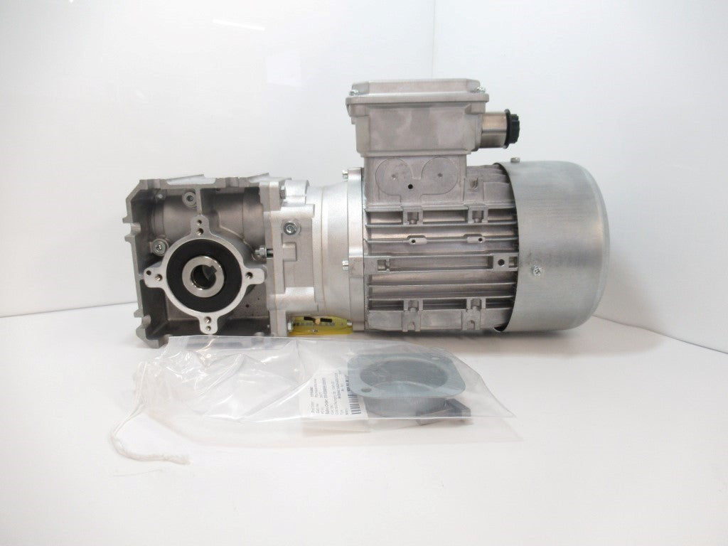 Nord SK02040.1AXZH-80S/4CUS Motor SK80S4CUS, 0.75 Hp, 3 Phases, Ratio: 13.43 :1