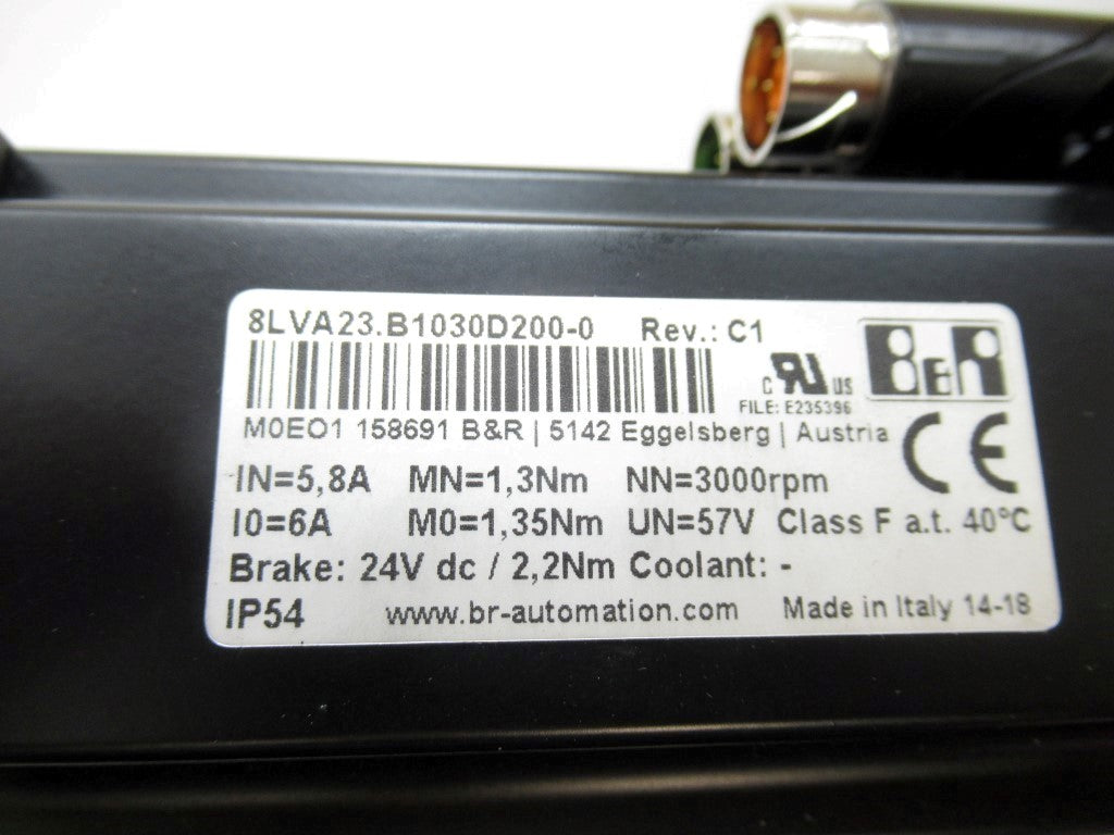 8LVA23.B1030D200-0 B&R Synchronous Motor