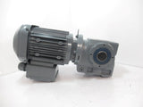 Cromson CRTSA39DS71S4-28.76-A-M1-90-3 Gear Motor 0.5 Hp, 1656 r/min