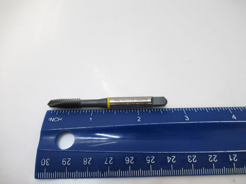 M6 Spiral Point Tap YG-1 915371 T1235315 Yel Ring M6x1.0 D5 HSS-E Sf Plug Hp