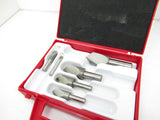 Magafor 601129 Series 421/6 90˚ Countersink Single Flute, 6 Piece Set