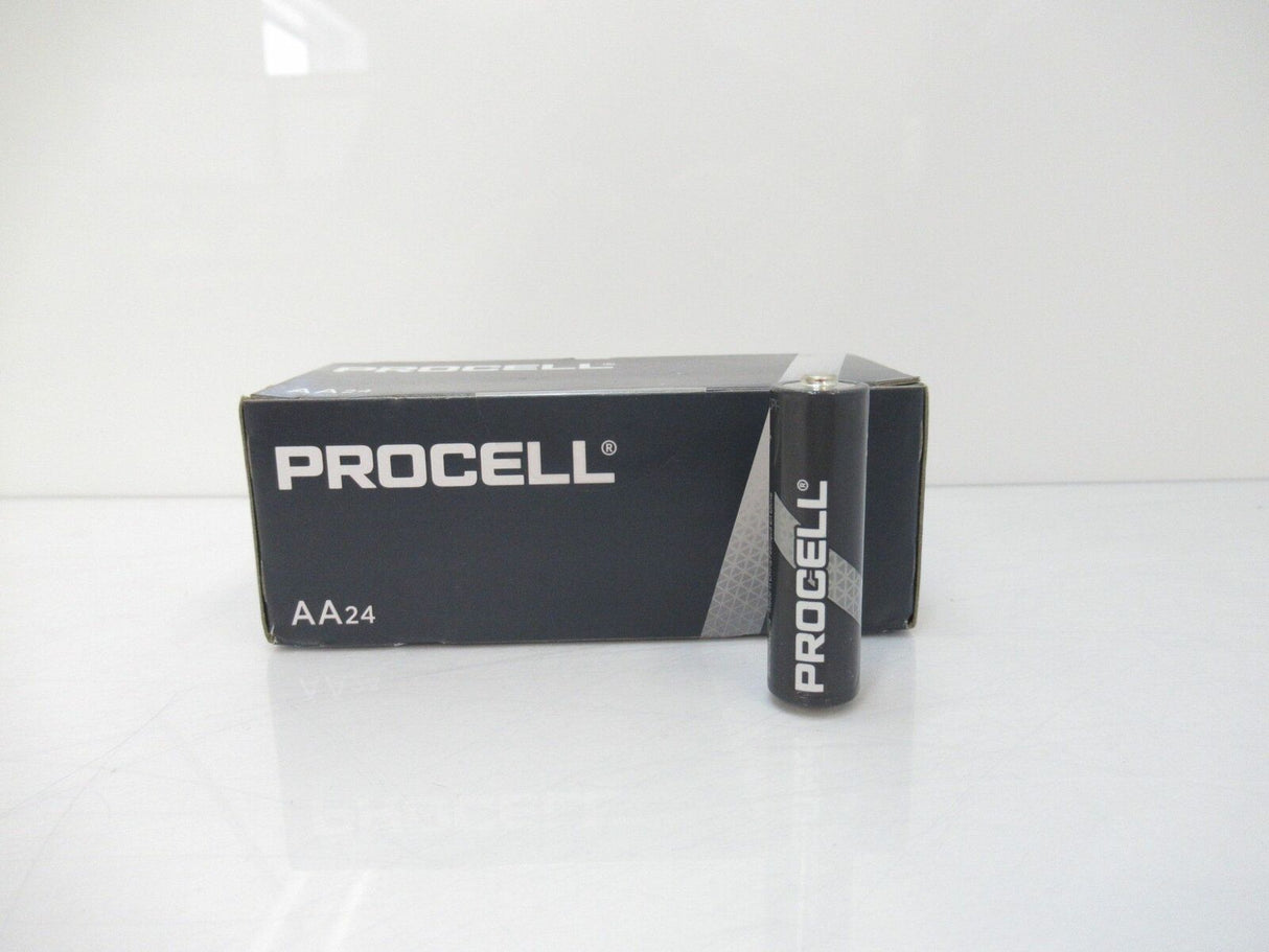 Duracell Procell PC1500 Batteries Alkaline AA, Lot Of 24