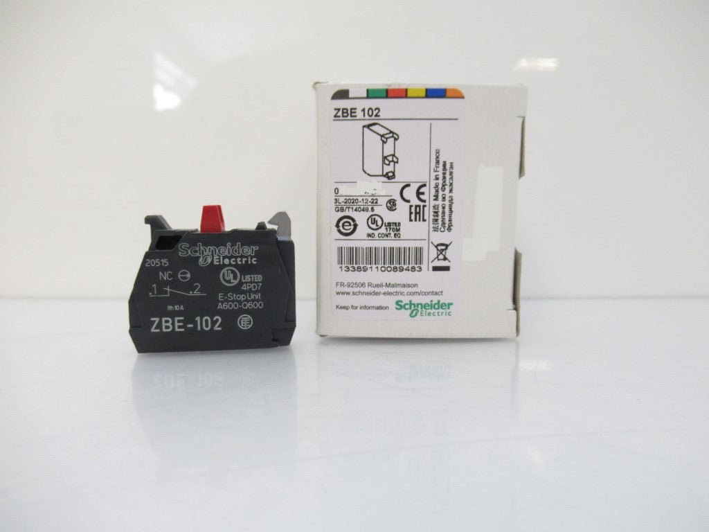 Schneider Electric ZBE102 Harmony XB4 Single Contact Block 10A