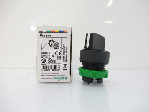 Schneider Electric ZB5AD2 Harmony Selector Switch Plastic Black 2 Positions