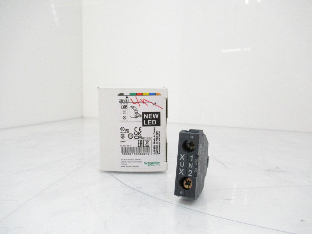 Schneider Electric Telemecanique ZBVB1 Light Module, 24V AC DC